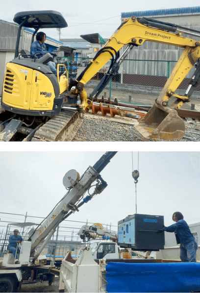 地盤改良工事の仕事について